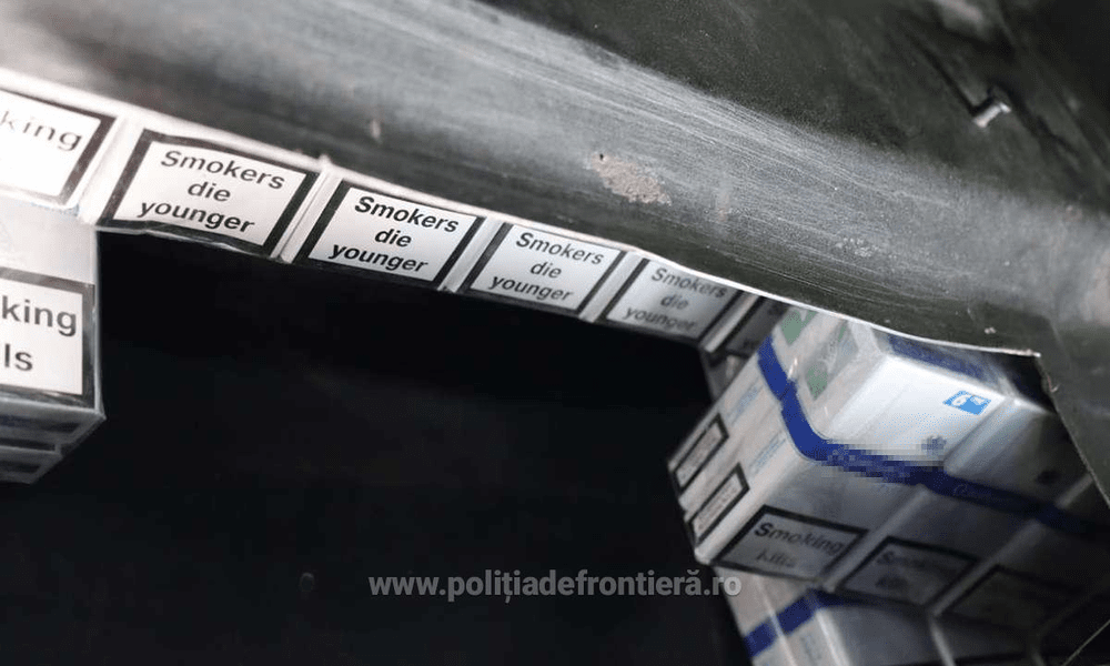 Crește contrabanda cu țigări
