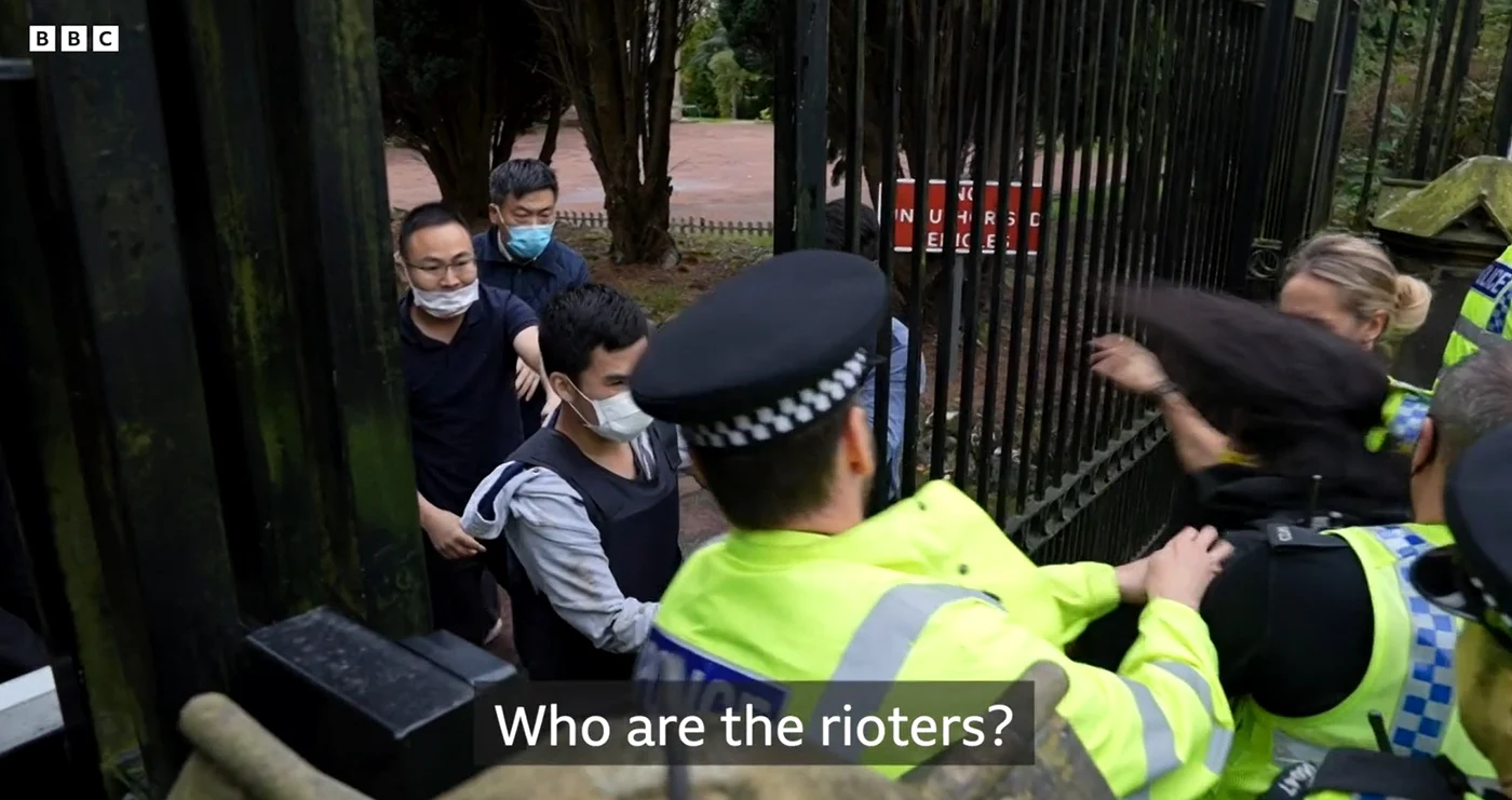 FOTO Captură video BBC