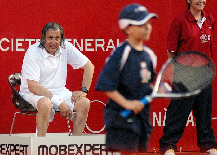 Ilie Năstase a făcut tot timpul spectacol pe teren FOTOAdevărul