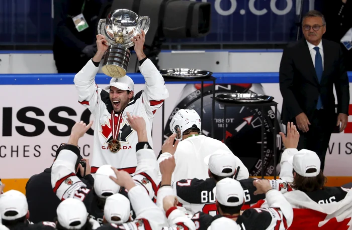 Canadienii au recâștigat titlul mondial la hochei după 5 aniFoto: EPA-EFE