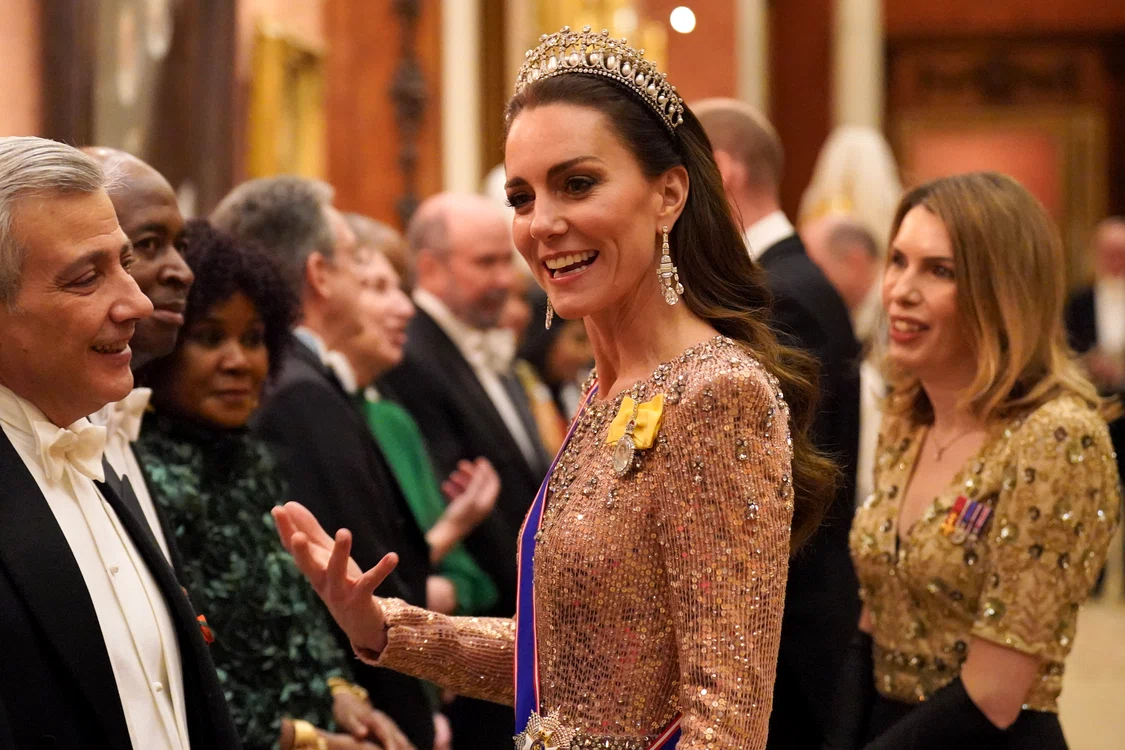 Kate Middleton la recepția diplomatică, Getty (7) jpg