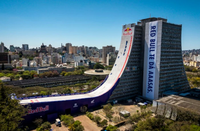 Rampa amplasată pe o clădire din din Porto Alegre (Foto: Guinness World Records)