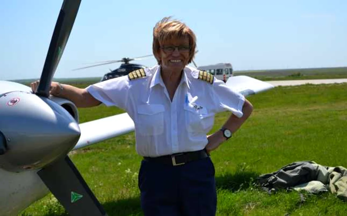 Caroline Wynton Rhodes la Aeroportul Tuzla