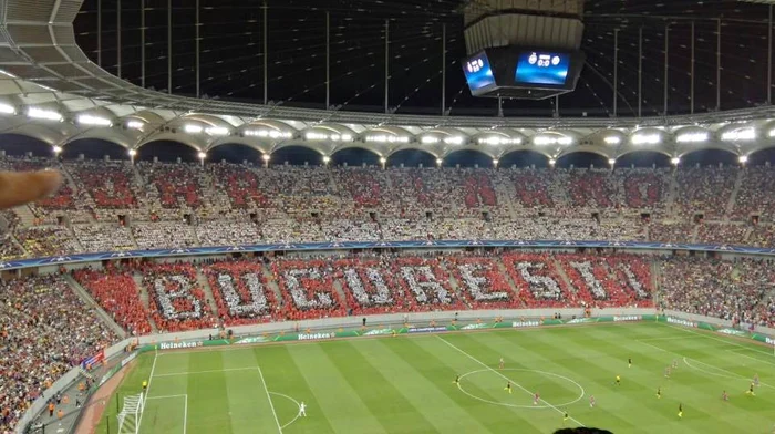 Fără să vrea, steliștii au scris "Doar Dinamo București"Foto: Facebook