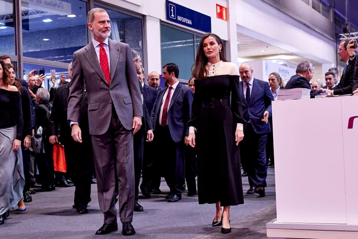 Letizia și Felipe la Târgul de Turism de la Madrid, 24 ianuarie, Profimedia (4) jpg