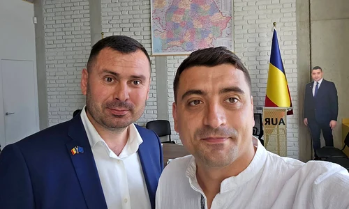 Vasile Costiuc și George Simion foto Facebook jpg