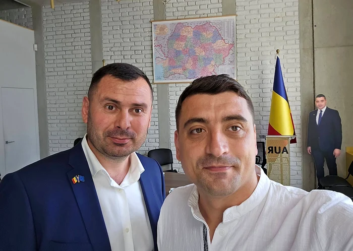 Vasile Costiuc și George Simion 