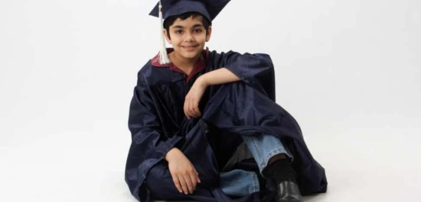 Tanishq Abraham este unul din cei mai inteligenţii copii din lume. În 2014, la vârsta de 10 ani, băieţelul indian a reuşit să devină cel mai tânăr absolvent de liceu din Statele Unite. FOTO smh.com.au