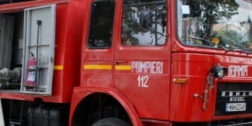 Pompierii au lichidat incendiul în 20 de minute