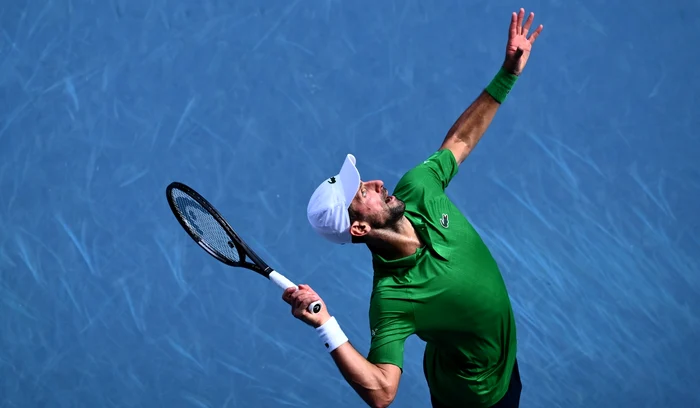 Novak Djoković, în semifinalele de la Australian Open (FOTO: EPA)