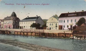 Hunedoara, la începutului secolului XX (© Muzeul Castelul Corvinilor)