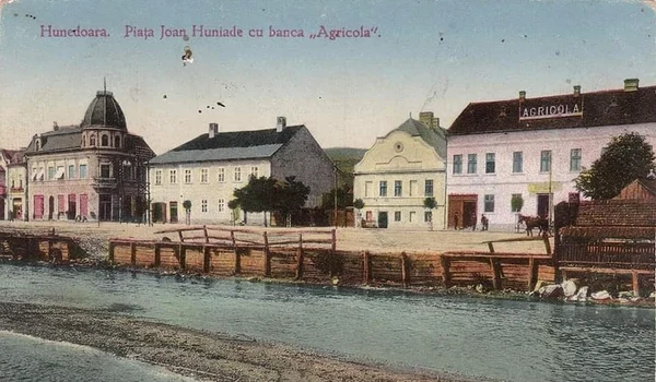 Hunedoara, la începutului secolului XX (© Muzeul Castelul Corvinilor)