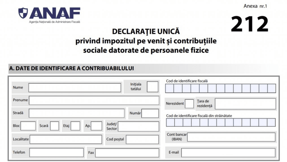 Declarația unică 2023: Care este noul plafon și cine trebuie să o depună