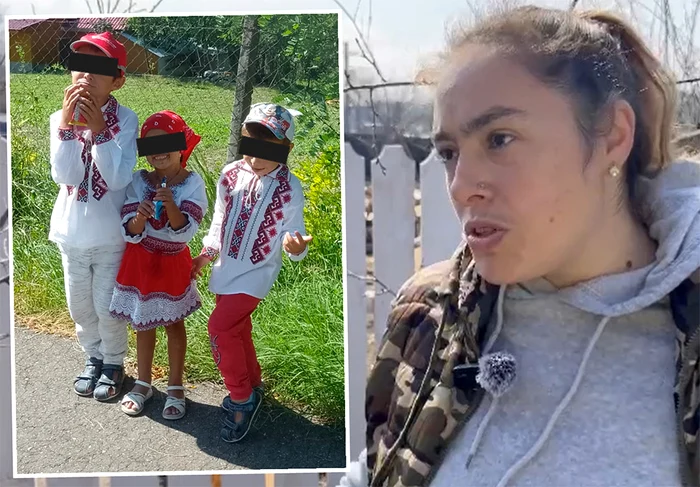 Elena nu concepe că își poate pierde copiii FOTO Vremea Nouă