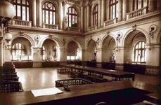 Holul ghișeelor din Palatul Băncii Naționale a României din București (foto: Banca Națională a României)