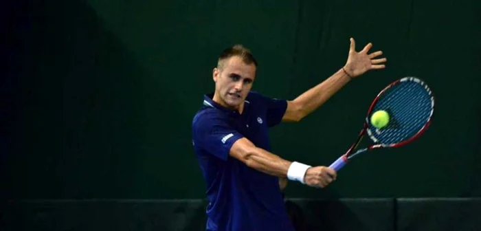 Marius Copil a pierdut meciul de simplu împotriva lui Thiemo de Bakker FOTO Silviu Cristea