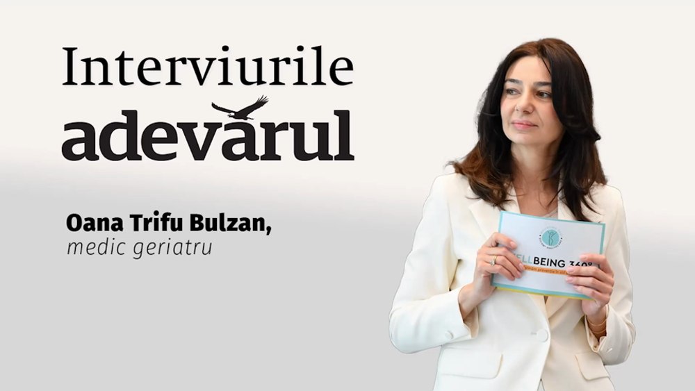 Ghid practic consevarea tinereții oferit de Oana Trifu Bulzan - medic geriatru și expert în schimbarea stilului de viață