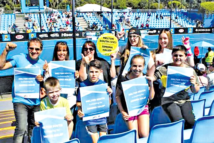 
    Simona Halep n-a avut deloc emoţii în meciul de ieri, din turul doi de la Australian OpenFoto: AP  