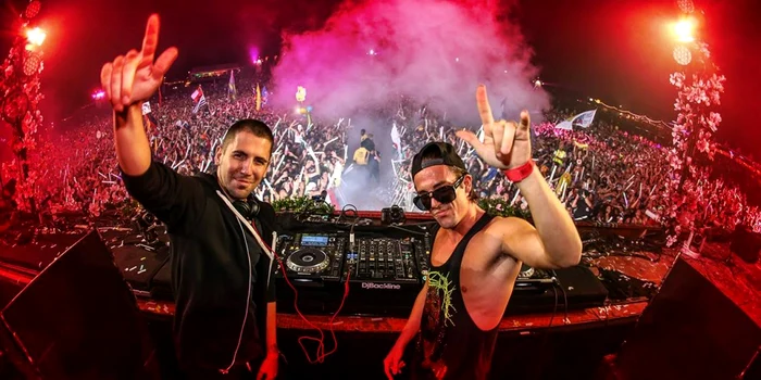 Dimitri
Vegas & Like Mike sunt consideraţi de specialişti cei mai buni performeri
pe care muzica electronică îi are în prezent FOTO Arhivă