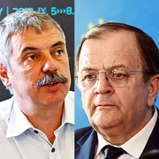 Dumitru Buzatu, Tamas Sandor, Gheorghe Flutur. FOTO Mediafax Foto