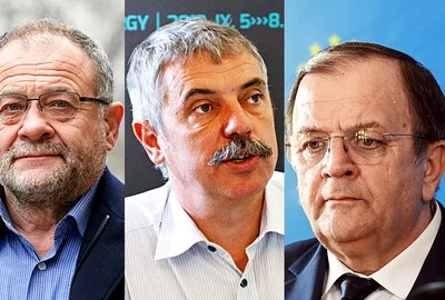 Dumitru Buzatu, Tamas Sandor, Gheorghe Flutur. FOTO Mediafax Foto