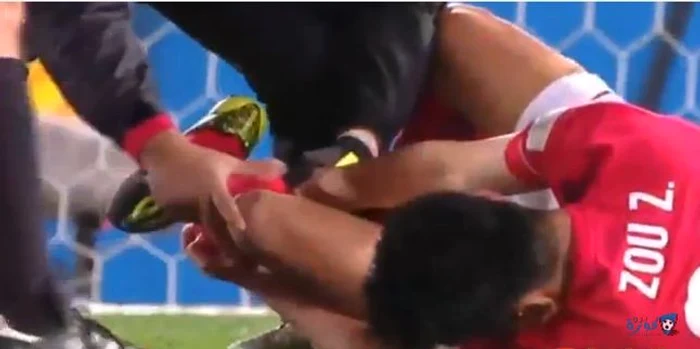 Accidentarea lui Zheng Zoucaptură tv