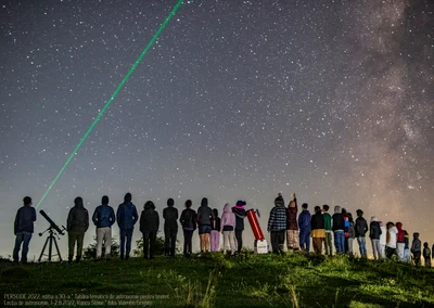 Perseide - ploaia de meteori. FOTO Valentin Grigore