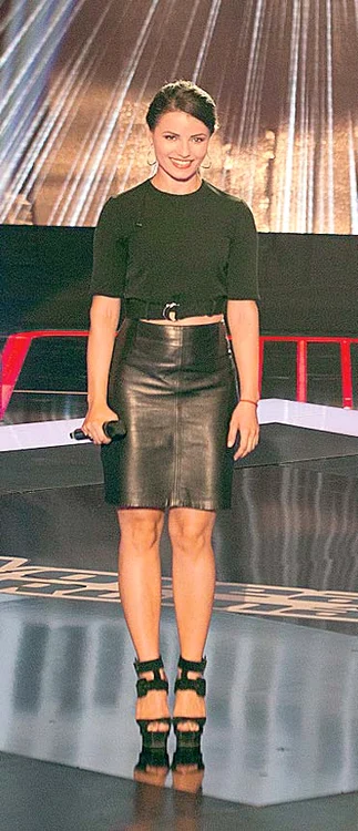 
    Smiley, alături de Laura Cosoi  