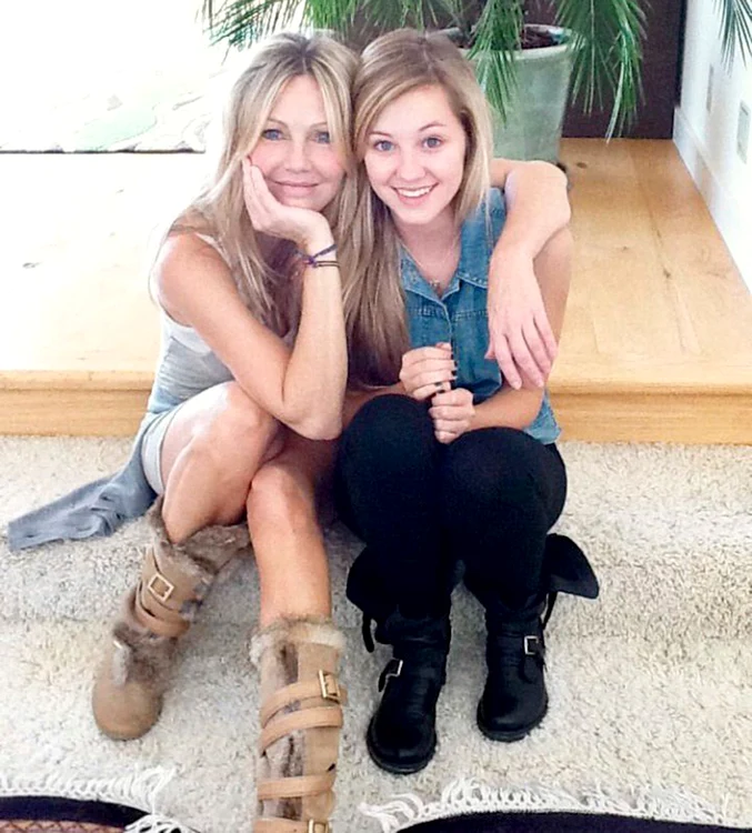 Heather Locklear, alături de fiica ei, Ava
