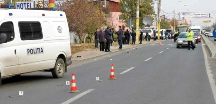 Accidentul a avut loc sâmbătă dimineaţă, în comuna Voluntari