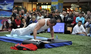 Adrian Petre aşteaptă omologarea noului record  (Foto: Raul Ştef/Mediafax) jpeg