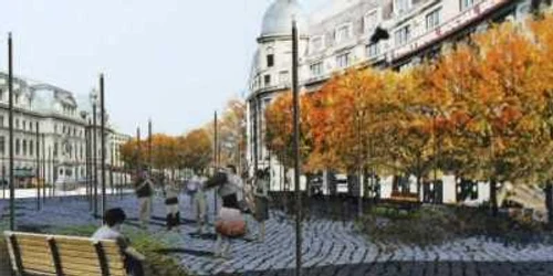 La Universitate, pe centrul bulevardului Regina Elisabeta, va fi zonă pietonală