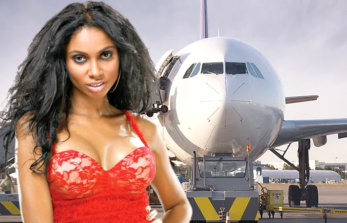 Laurette: «În  avion e genial»