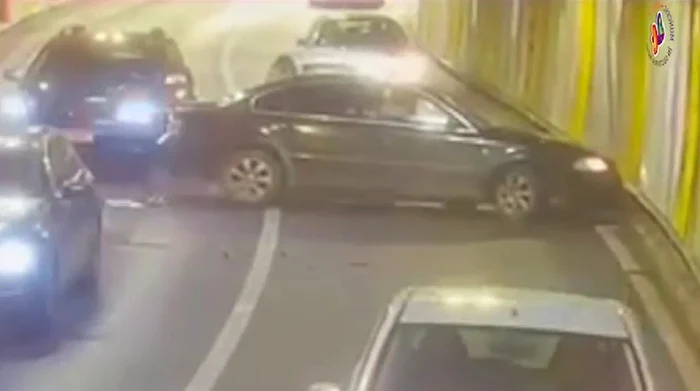 Momentul impactului. FOTO captură video Facebook Daniel Băluță