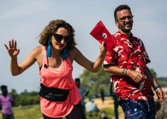 Ana Morodan şi Adrian Teleşpan la „Asia Express“