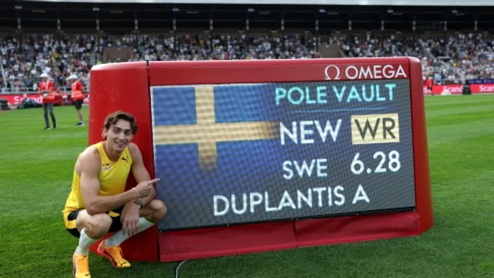 Armand Duplantis, din nou pe acoperișul lumii. La el acasă, suedezul a doborât un nou record mondial