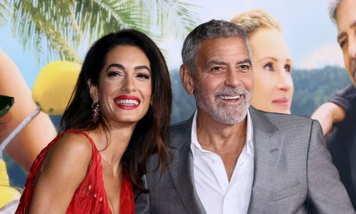 Amal și George Clooney, Getty (2) jpg