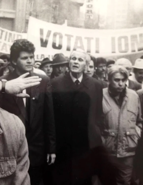 Miting 1990 Fundaţia Corneliu Coposu