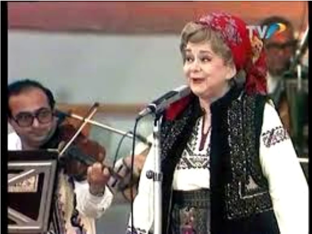 Angela Moldovan la ultimul său spectacol, din 2008, la Iași/FOTO: TVR