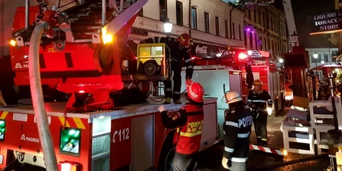 incendiu centrul vechi foto news.ro