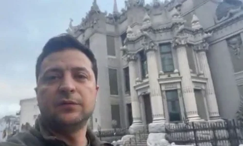 VIDEO // Președintele Ucrainei: Planul rușilor de a mă captura a eșuat jpeg