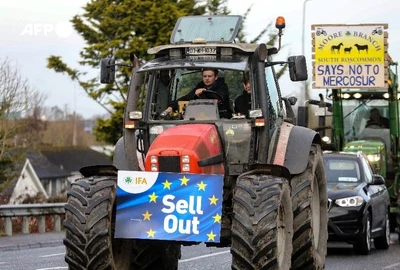 proteste acord mercosur/FOTO:AFP