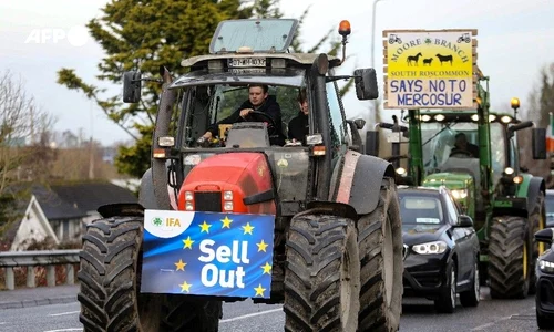 proteste acord mercosur/FOTO:AFP