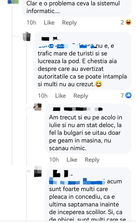 Turiștii dezbat cauzele aglomerației