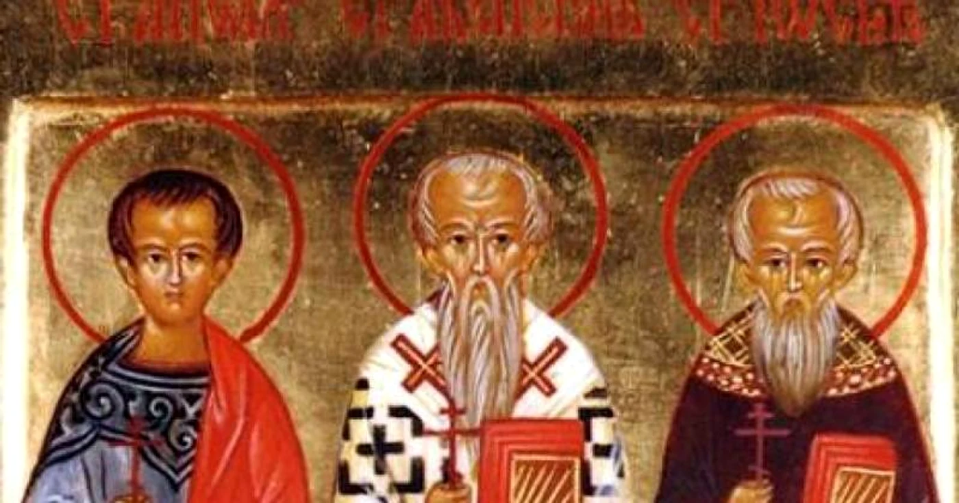 
    Sfinții Mucenici Achepsima episcopul, Iosif preotul și Aitala diaconulfoto: doxologia.ro  