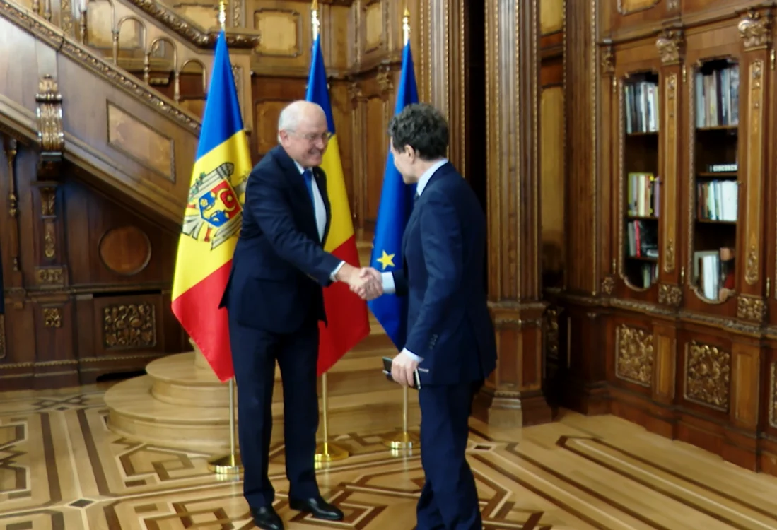 Alexandru Munteanu, primit de Nicușor Dan la Cotroceni FOTO: Captură video