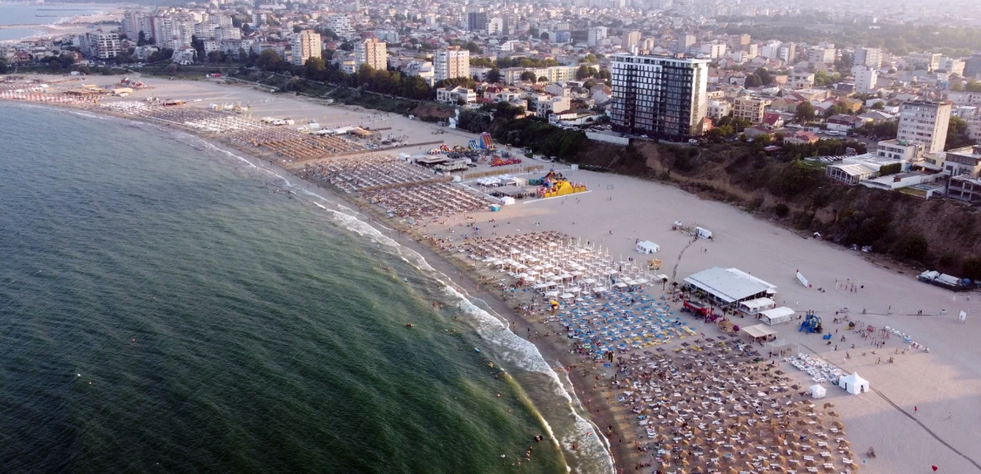 Turiștii sunt așteptați pe litoral în minivacanța de Rusalii Foto: Ovidiu Oprea 