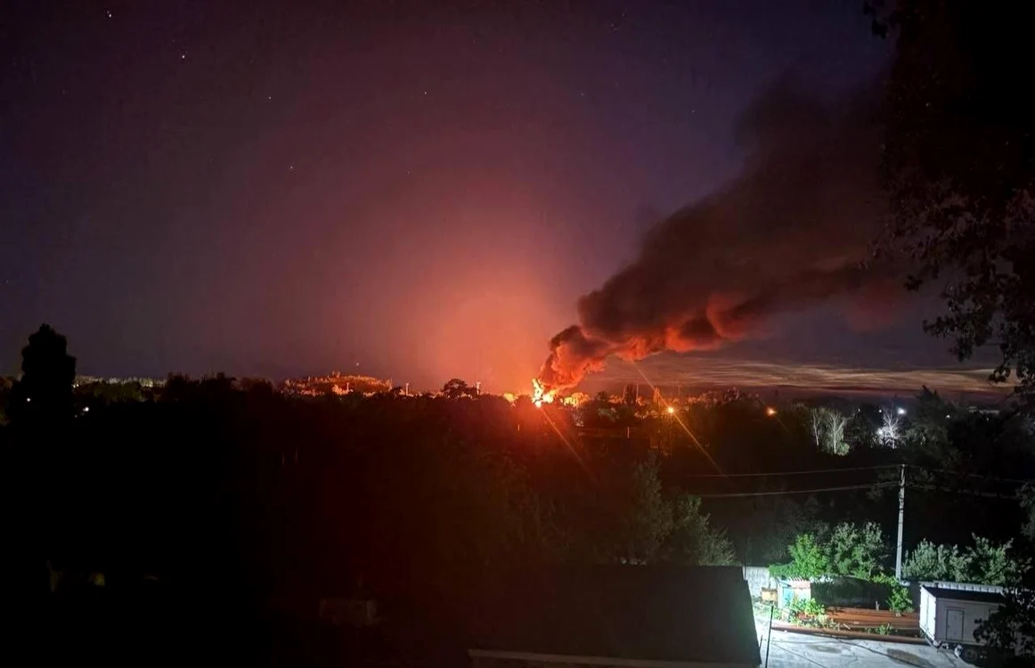 Incendiu la baza aeriană rusă Engels/FOTO:X