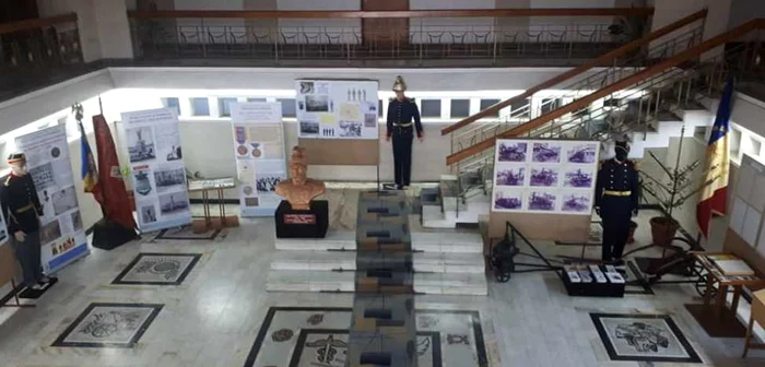 Imagine cu sala expoziţiei aniversare FOTO: Facebook ISU Teleorman