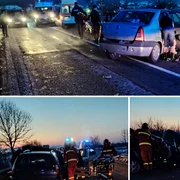 Accident DN7  DRDP timisoara jpg